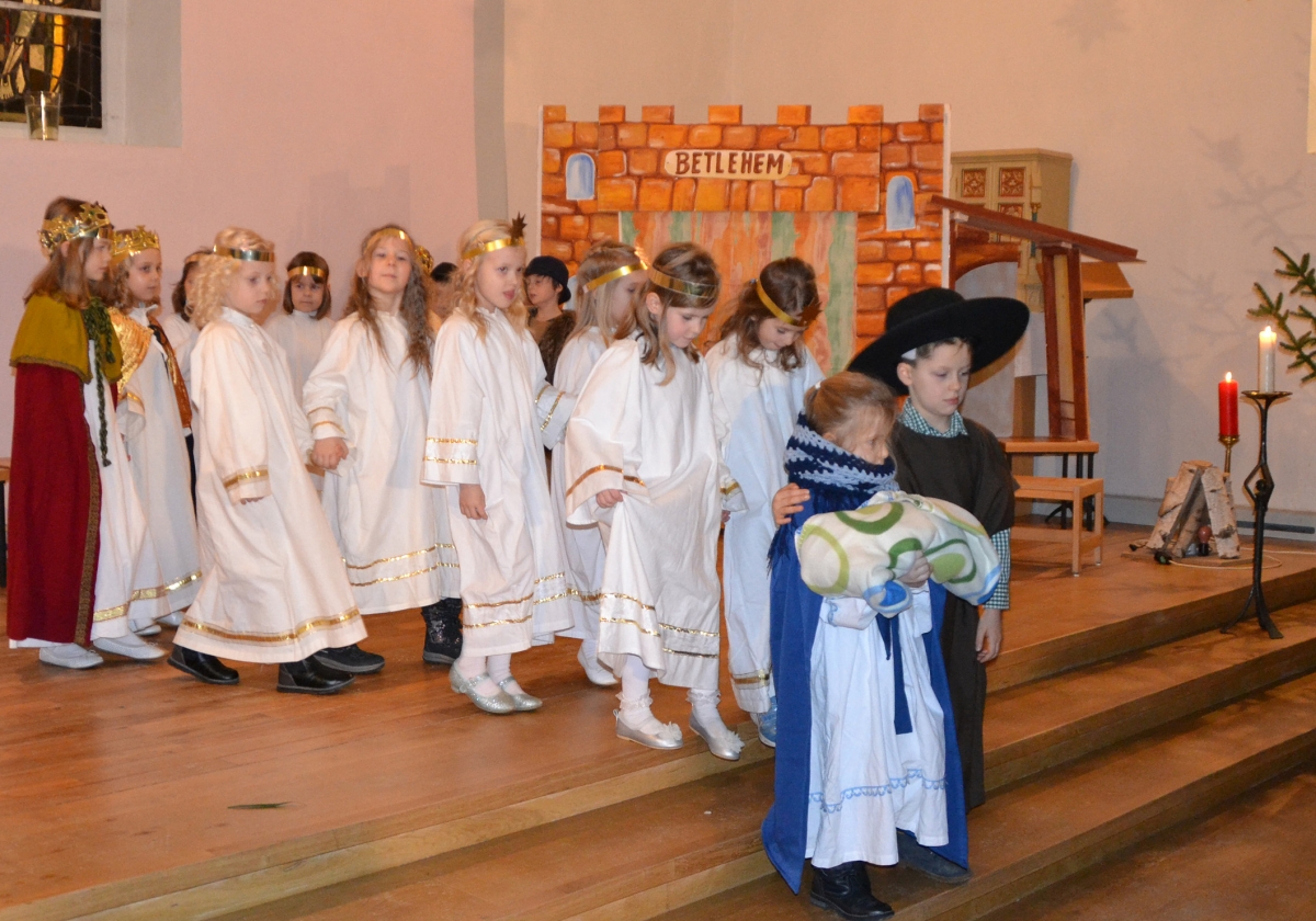 Krippenspiel im kath. Kindergarten – Wittichenauer Wochenblatt