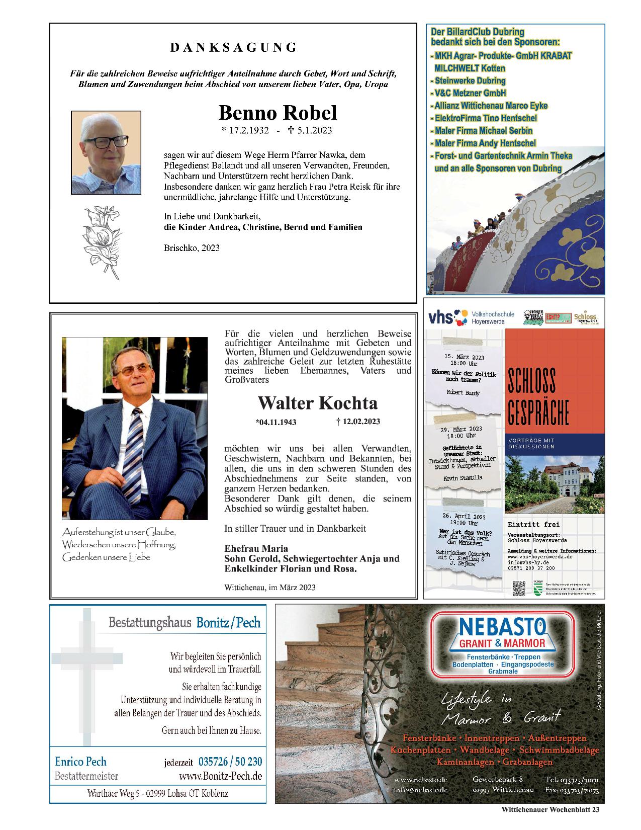 Wochenblatt Nr. 5 - 2023