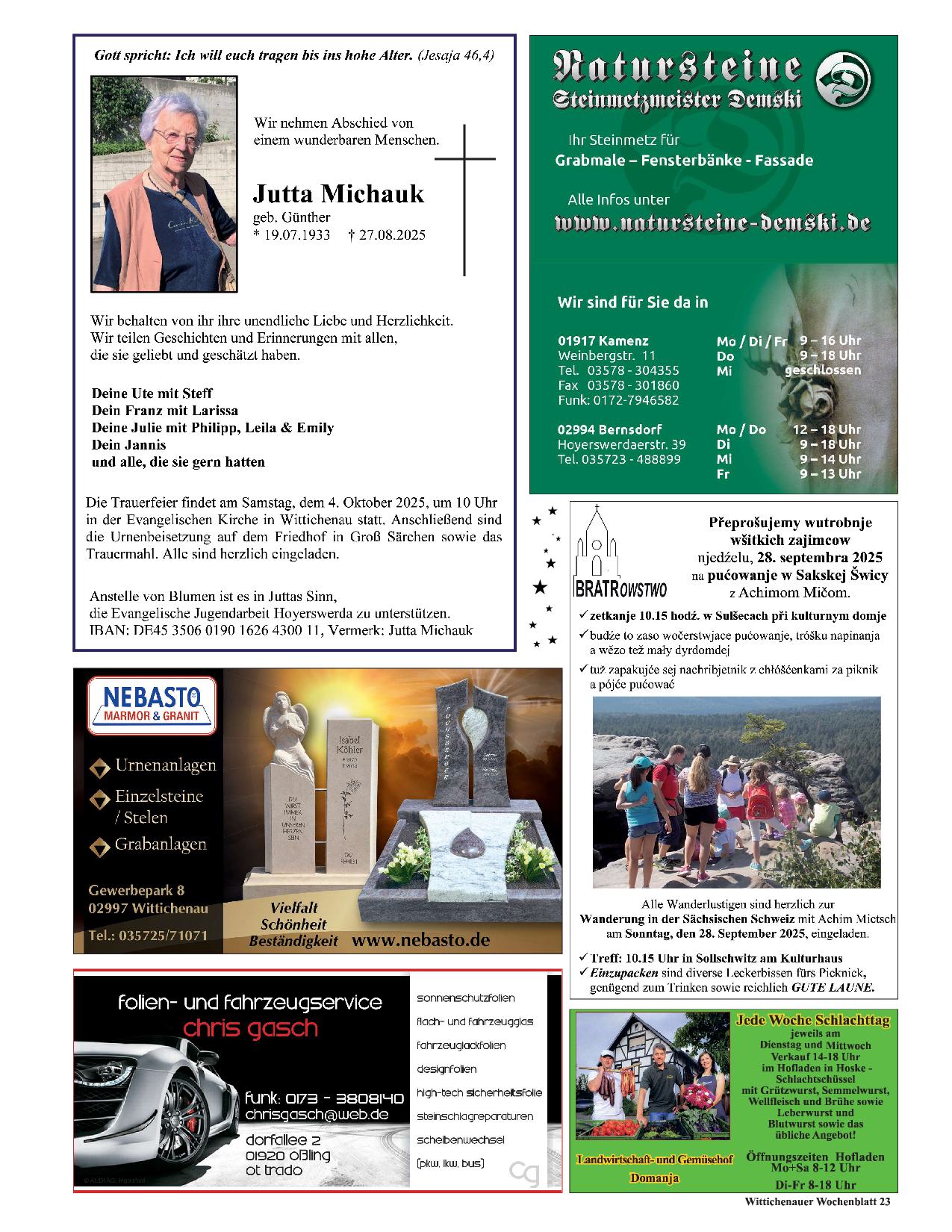 Wochenblatt Nr. 17 - 2025