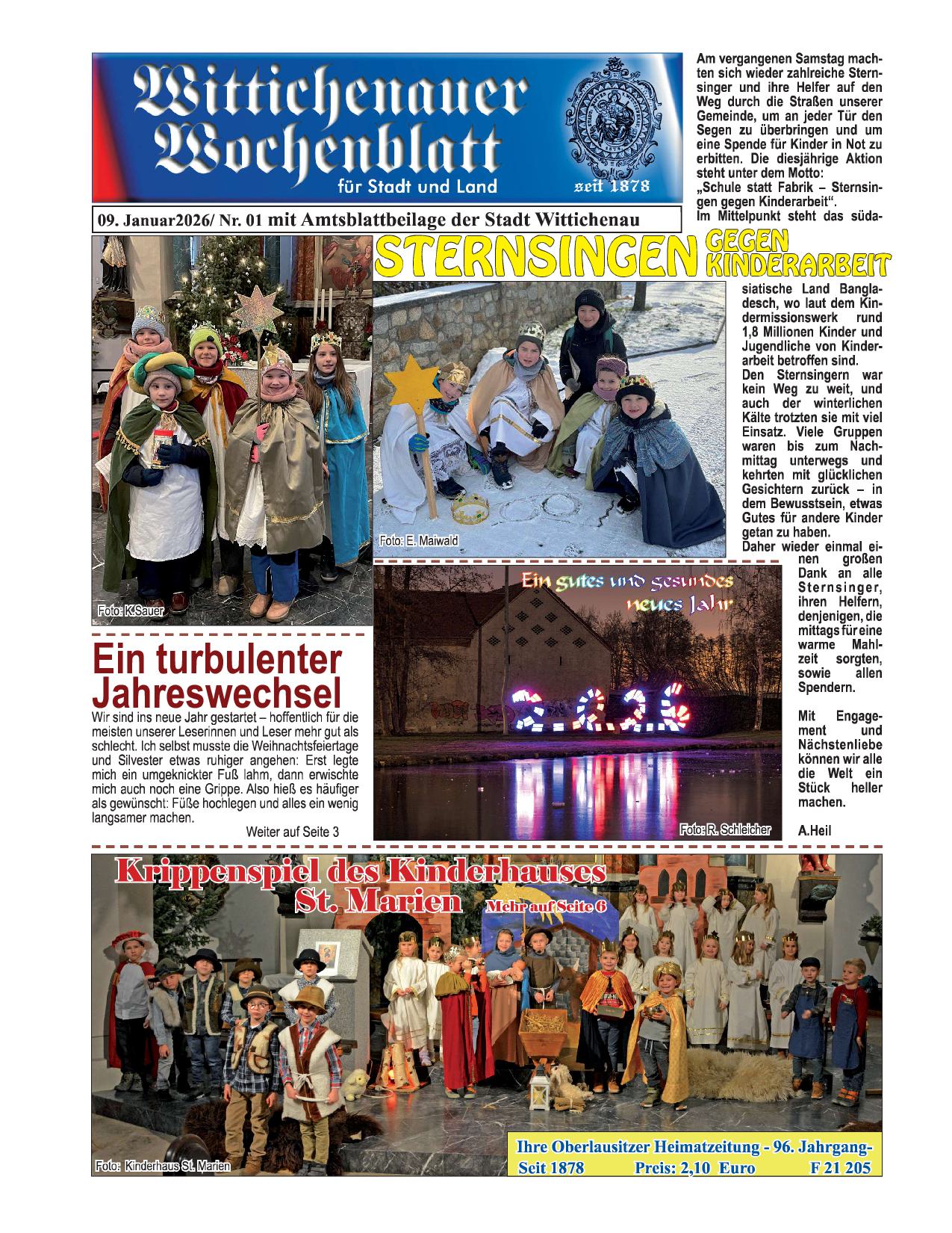 Wochenblatt Nr. 1 - 2026