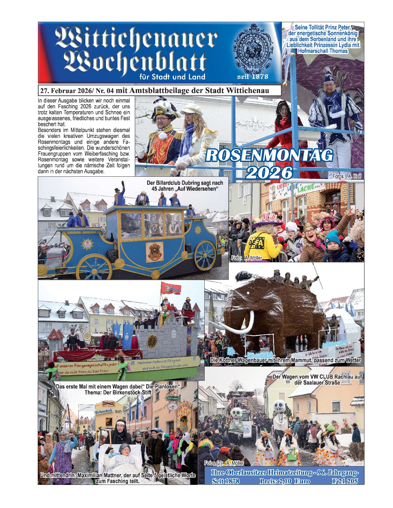 Wochenblatt Nr. 4 - 2026