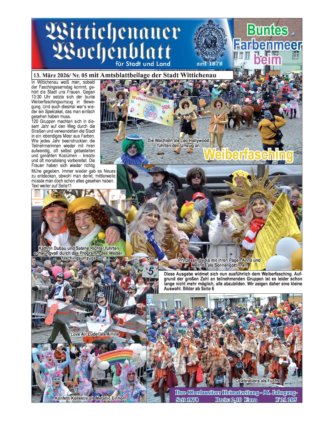 Wochenblatt Nr. 5 - 2026
