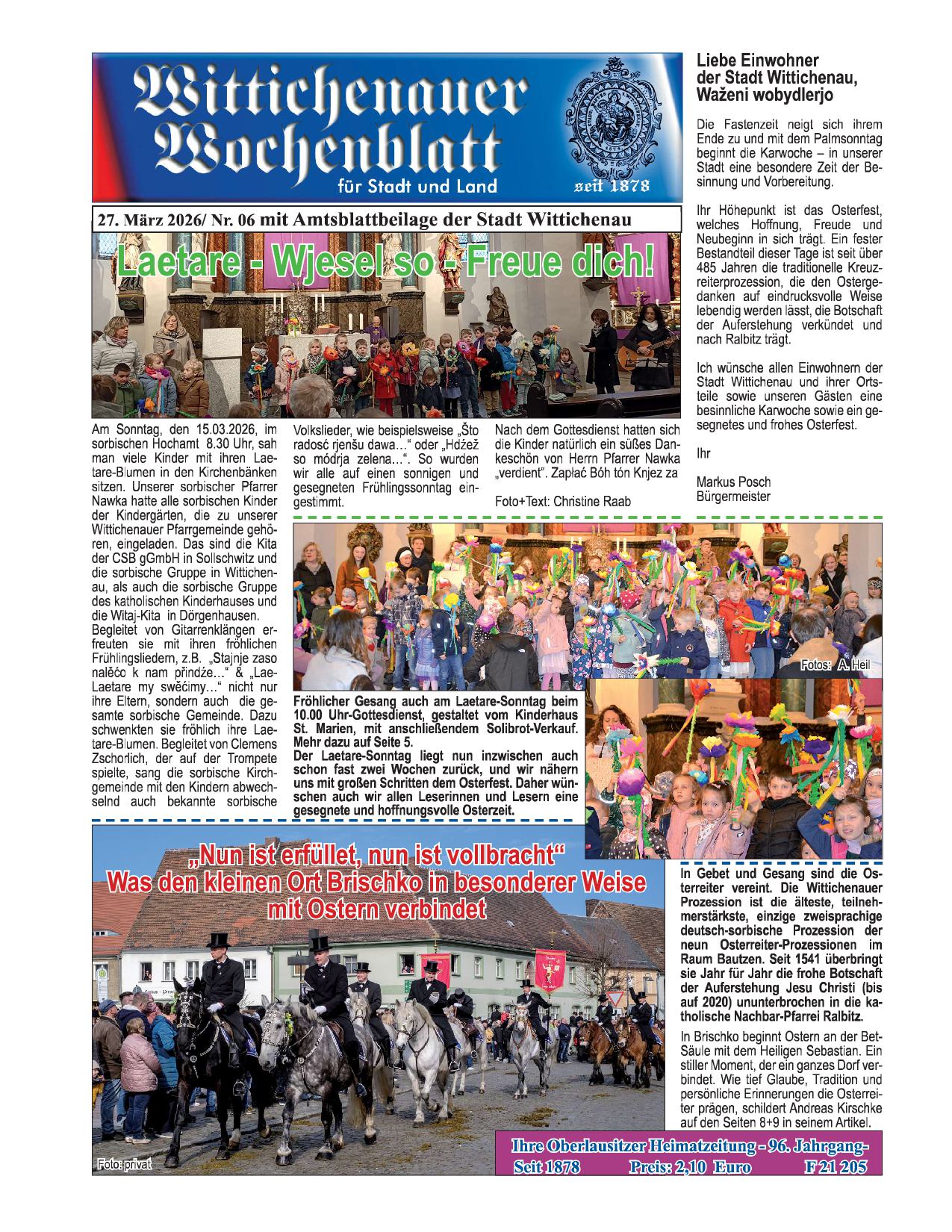 Wochenblatt Nr. 6 - 2026