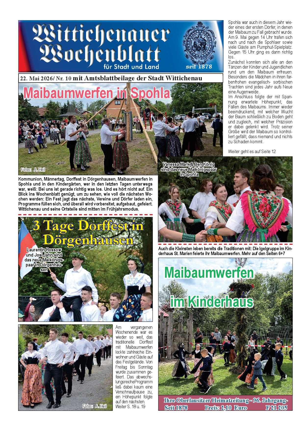 Wochenblatt Nr. 10 - 2026