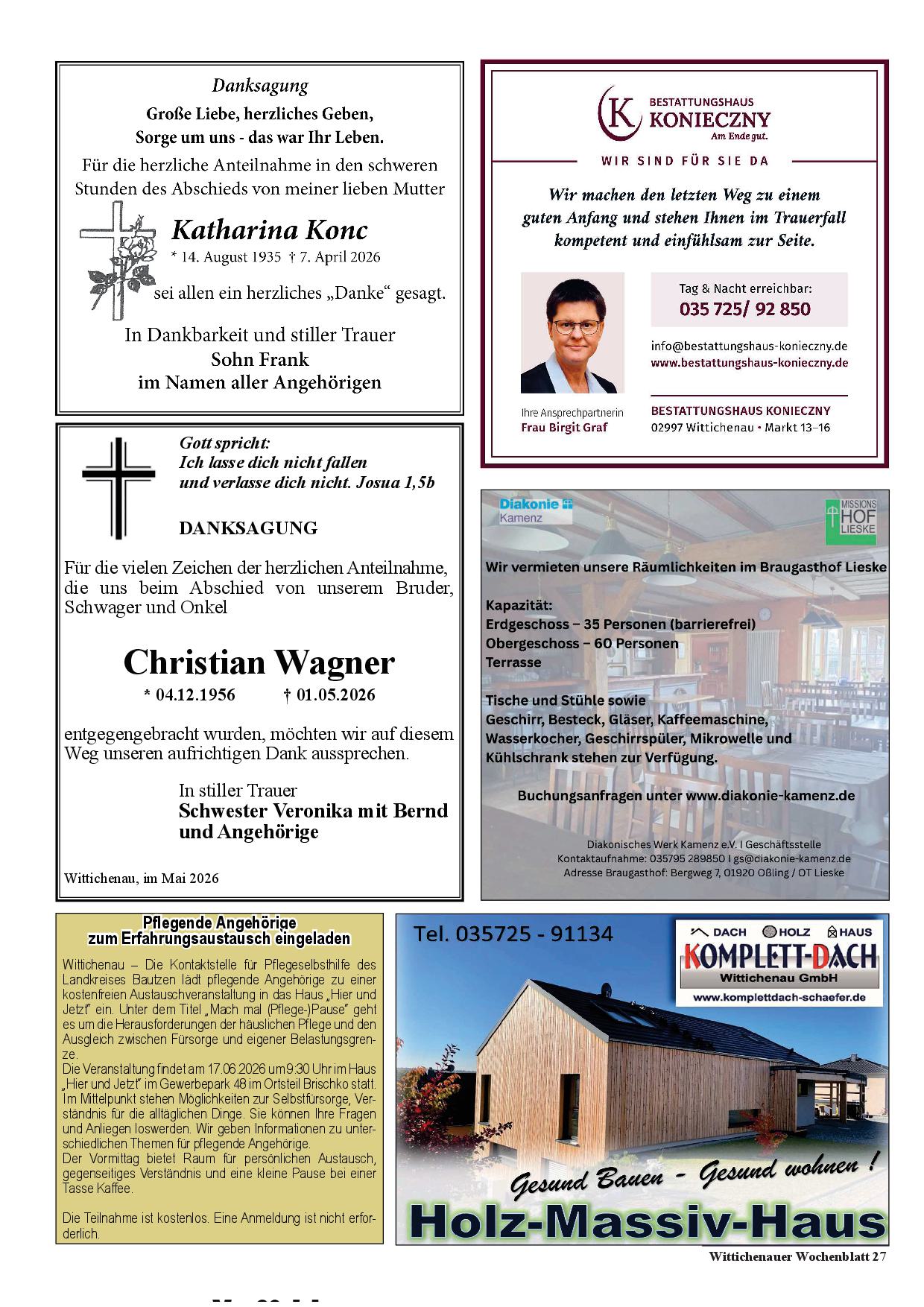 Wochenblatt Nr. 10 - 2026