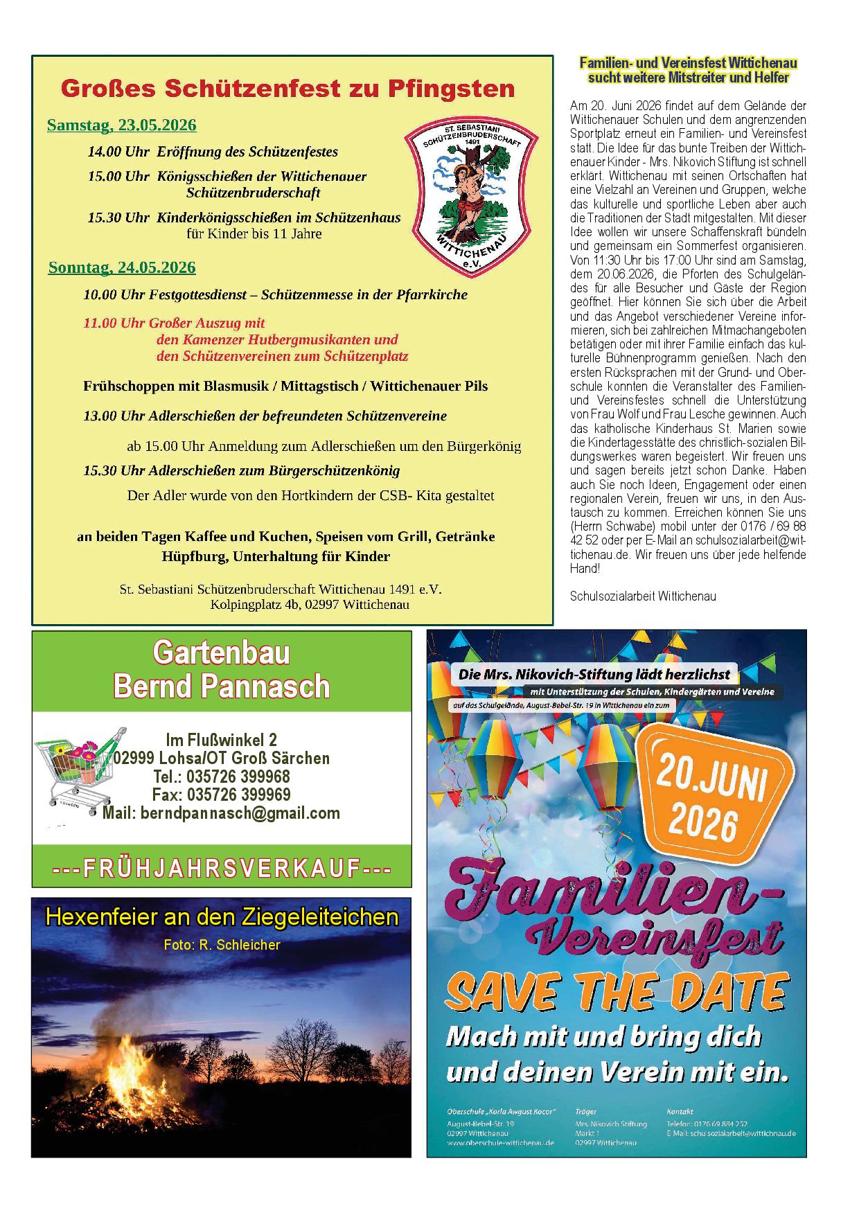 Wochenblatt Nr. 9 - 2026