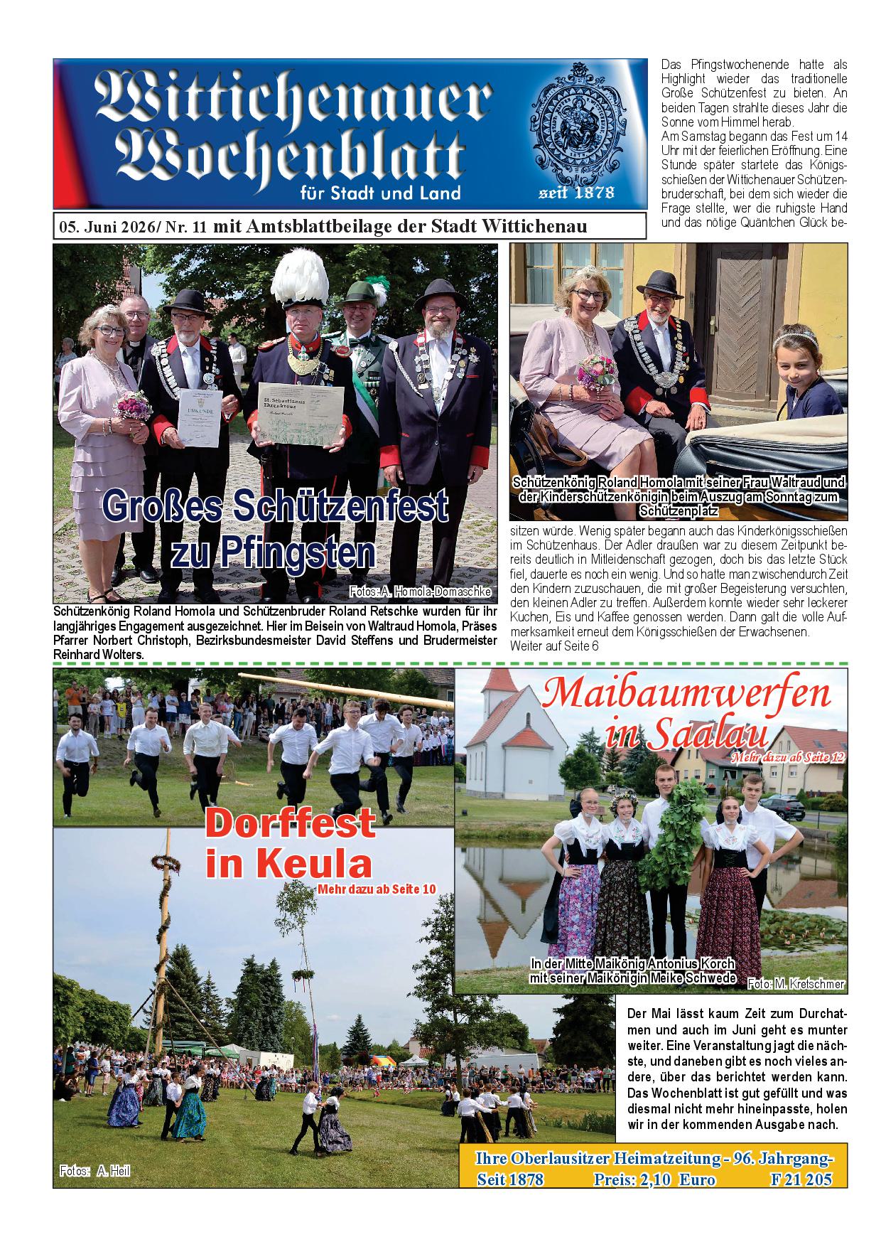 Wochenblatt Nr. 11 - 2026