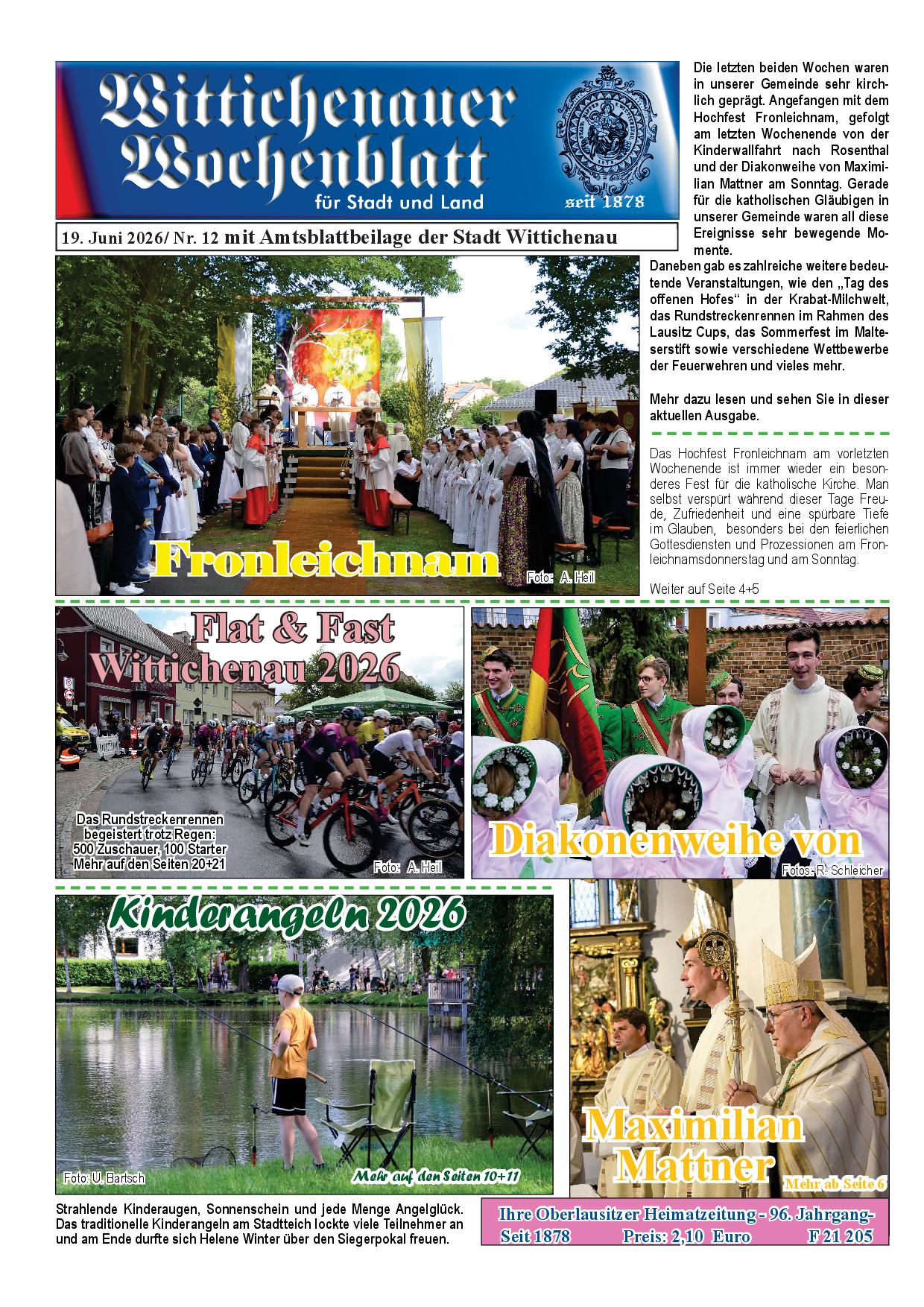 Wochenblatt Nr. 12 - 2026