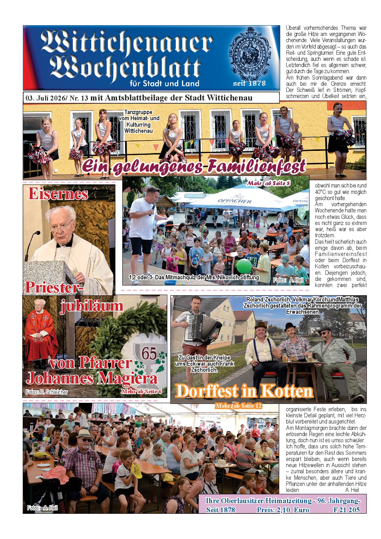 Wochenblatt Nr. 13 - 2026