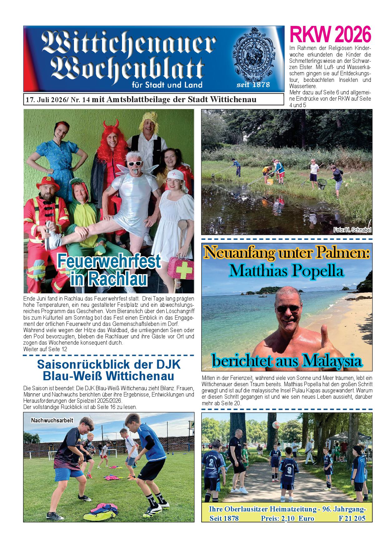 Wochenblatt Nr. 14 - 2026