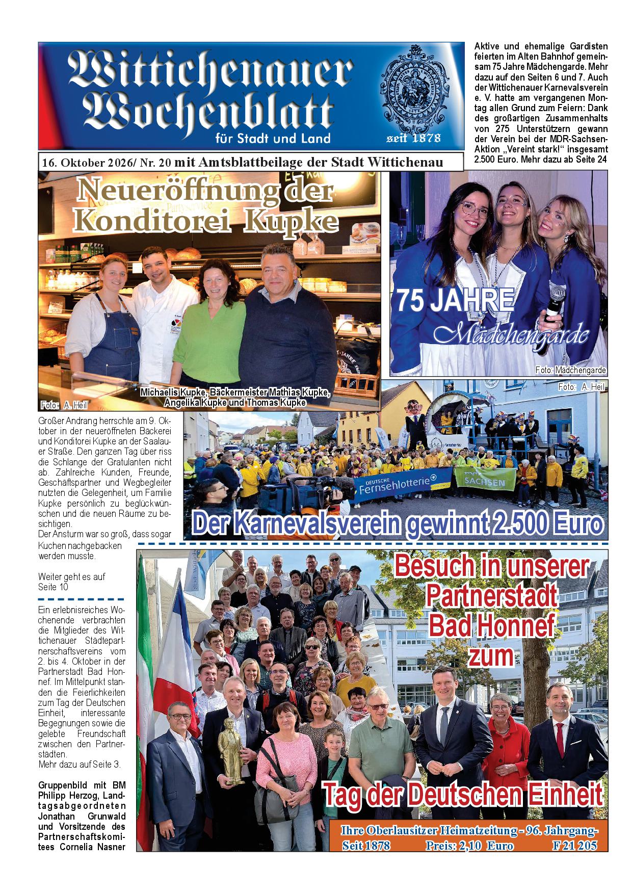 Wochenblatt Nr. 20 - 2026
